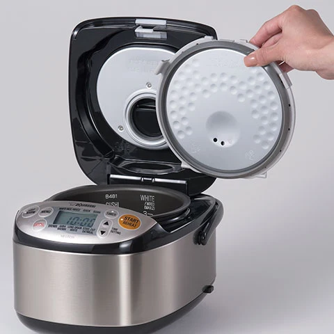 172.5.webp Zojirushi Micom 3-Cup Compact Size, Multiple Settings, Stainless Steel Made, Built-In Retractable Power Cord and Easy to Transport Rice Cooker and Warmer