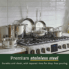 3 Cuisinart® Chef’s Classic™ Stainless Steel Cookware Set
