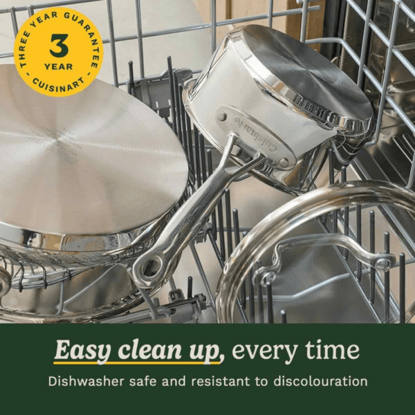 4 Cuisinart® Chef’s Classic™ Stainless Steel Cookware Set