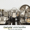 6 Cuisinart® Chef’s Classic™ Stainless Steel Cookware Set